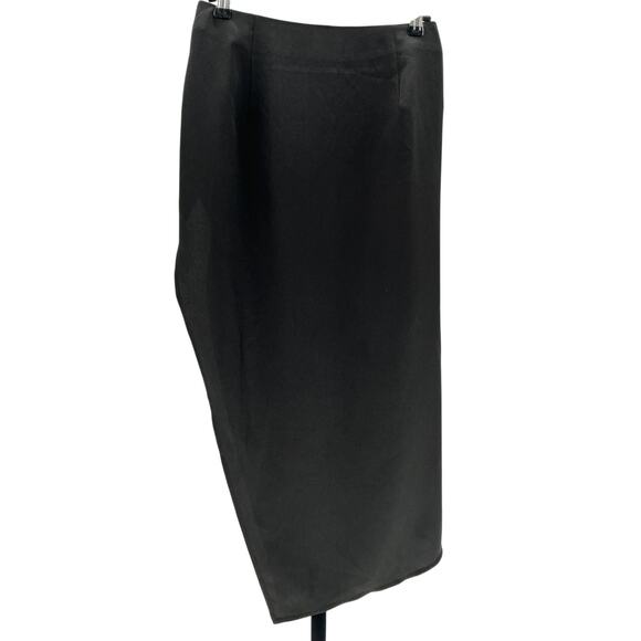Atoir 'The Elsa' Black Poly Skirt Size 6 - Picture 3 of 4